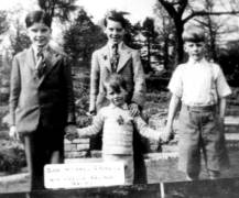 Les 4 frères Huggins : John, Michael, Patrick et Jeremy