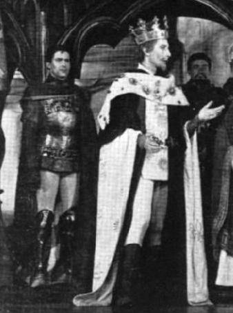 Jeremy Brett en arrière plan