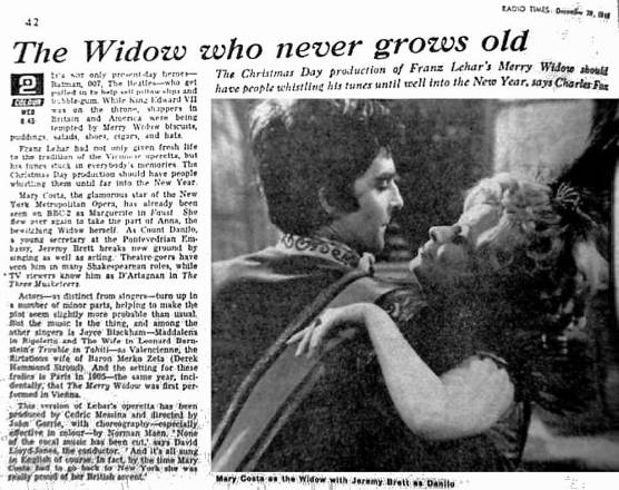 Radio Times décembre 1968