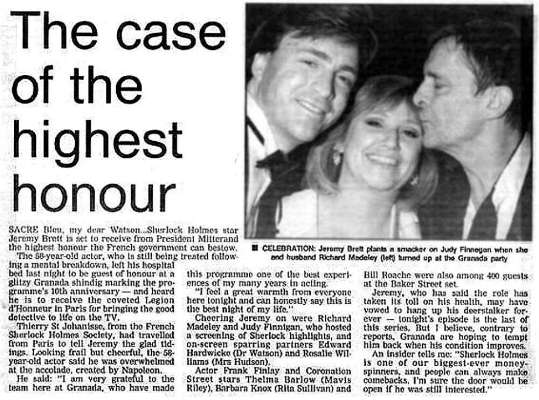 The Case of the Highest Honor