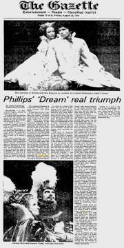 Phillips&lsquo; Dream Real Triumph ; The Montreal Gazette; 20 Août 1976