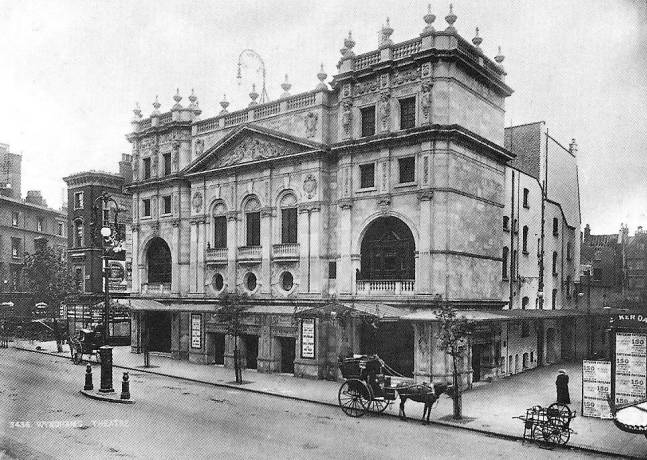Wyndam&lsquo;s Theatre en 1900 - Agrandissement